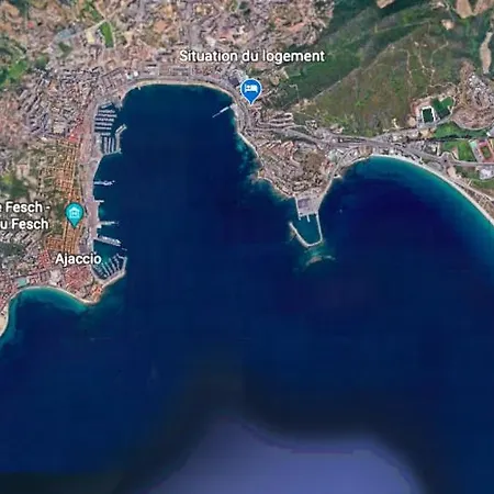 Magnifique Avec Balcon Vue A L'entree D'ajaccio