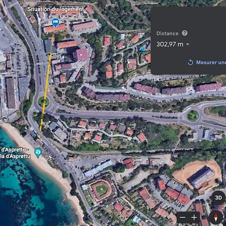 Magnifique Avec Balcon Vue A L'entree D'ajaccio Апартаменты