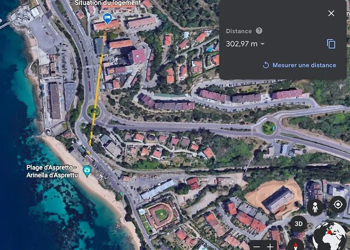 Magnifique Avec Balcon Vue A L'entree D'ajaccio Apartmán